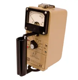 Ludlum- Model 5- 2 energy-compensated GMs, housed inside instrument enclosure